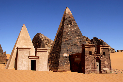 Meroe pyramids